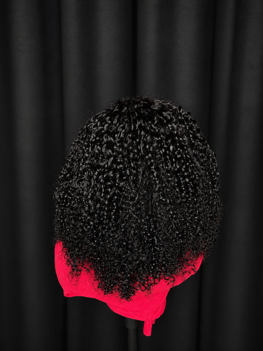 Pixie Curly Flip-Over Half Wig